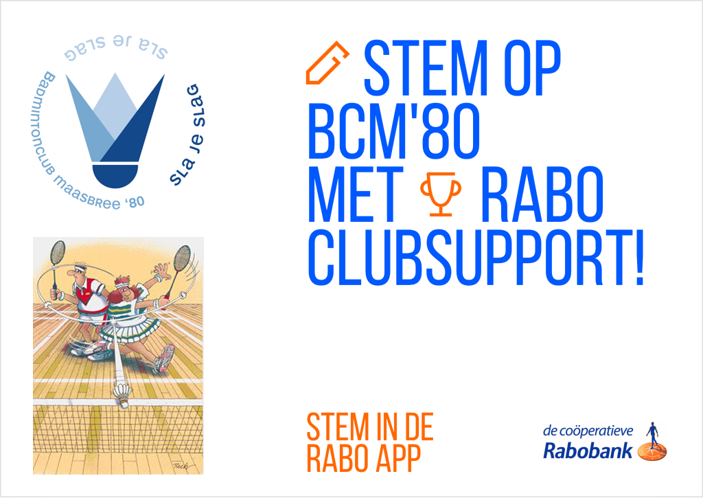 De stemperiode voor Rabo ClubSupport 2024 gaat van start!